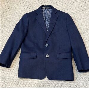 Ralph Lauren Navy Linen suit